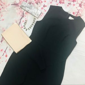 Eliza J Black Midi Dress